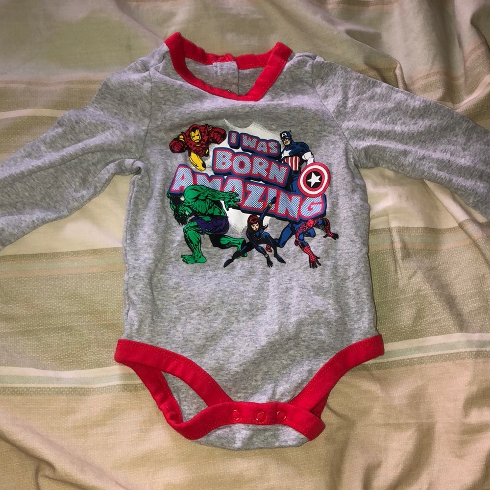 Marvel onesie